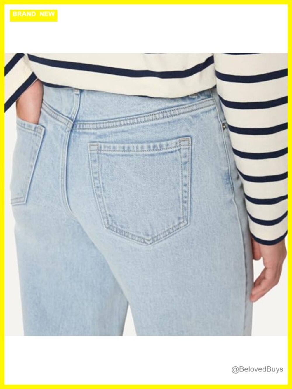High-Rise Wide Leg Crop Jeans - Picture 5 of 7